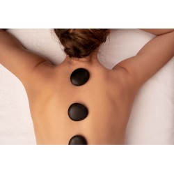 Massage aux Pierres Chaudes 1h